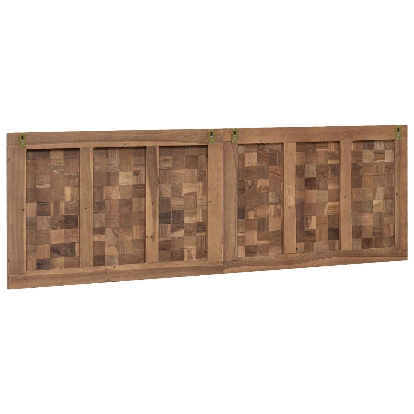 Bed Headboard Natural Solid Teak Wood
