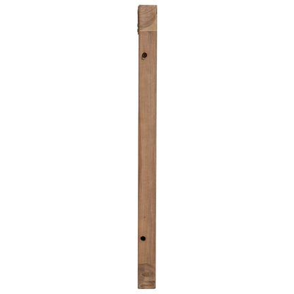 Bed Headboard Natural Solid Teak Wood