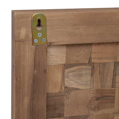 Bed Headboard Natural Solid Teak Wood