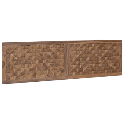 Bed Headboard Natural Solid Teak Wood