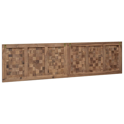 Bed Headboard Natural Solid Teak Wood