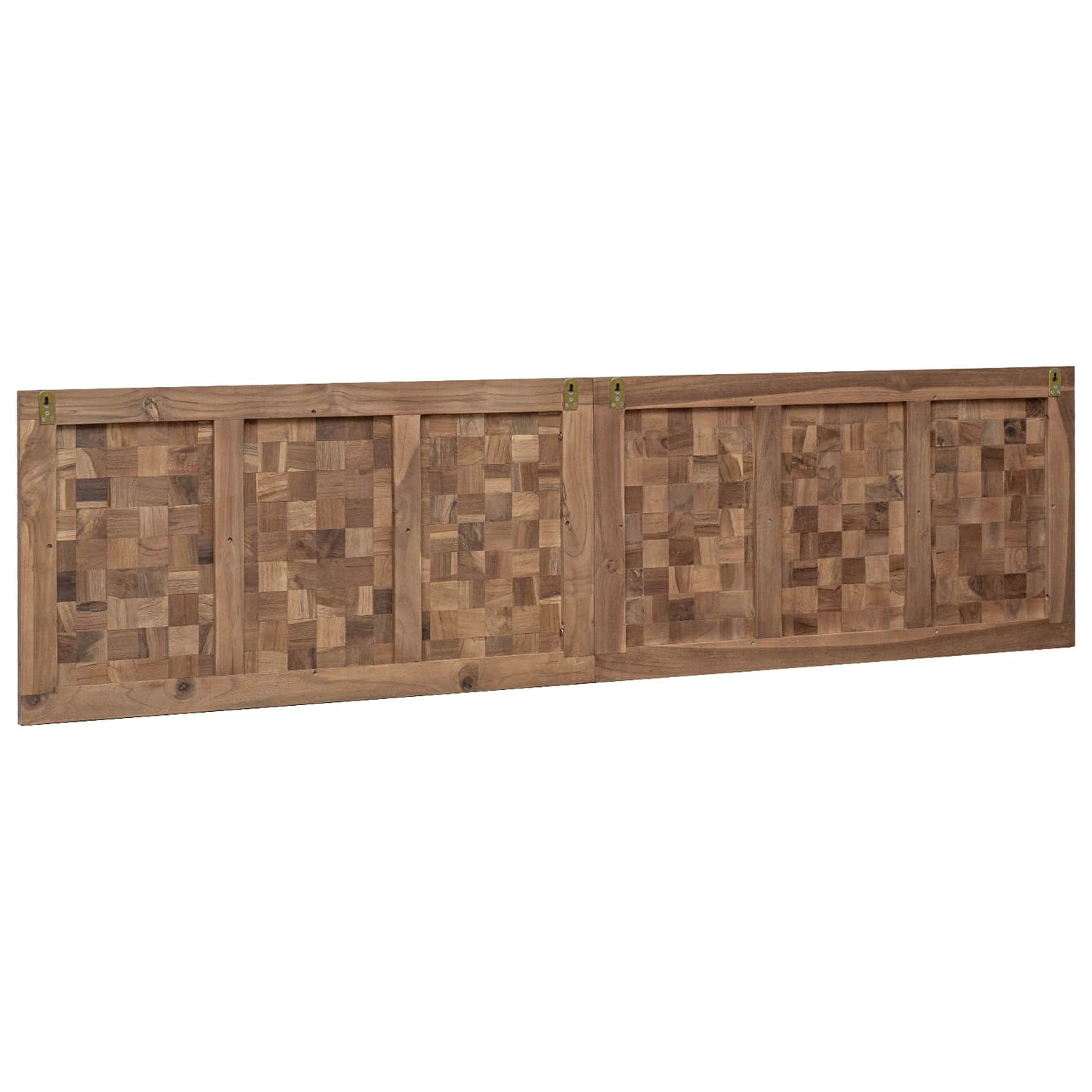 Bed Headboard Natural Solid Teak Wood