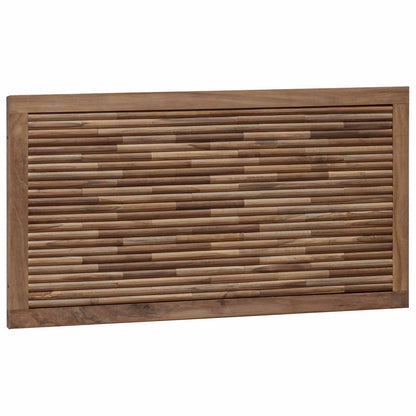 Bed Headboard Natural Solid Teak Wood