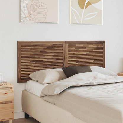 Bed Headboard Natural Solid Teak Wood