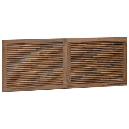 Bed Headboard Natural Solid Teak Wood