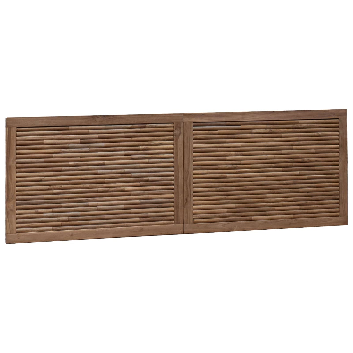 Bed Headboard Natural Solid Teak Wood