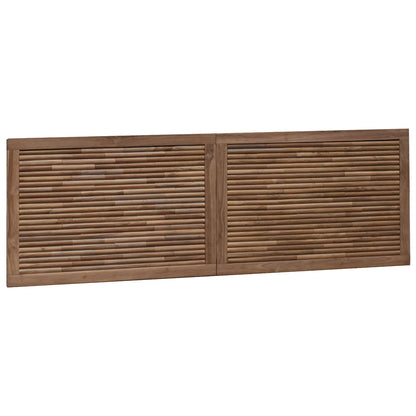 Bed Headboard Natural Solid Teak Wood