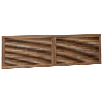 Bed Headboard Natural Solid Teak Wood