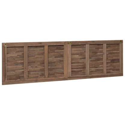 Bed Headboard Natural Solid Teak Wood