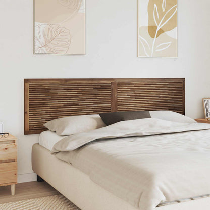 Bed Headboard Natural Solid Teak Wood