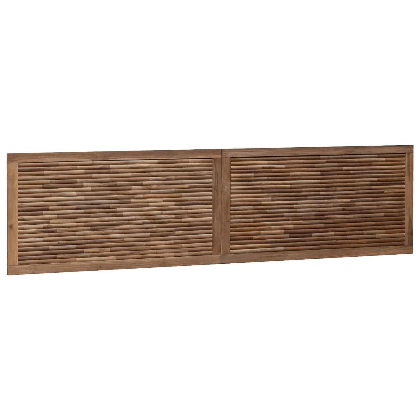 Bed Headboard Natural Solid Teak Wood