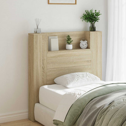 Headboard Sonoma Oak Engineered Wood