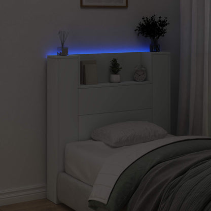 Headboard White Engineered Wood