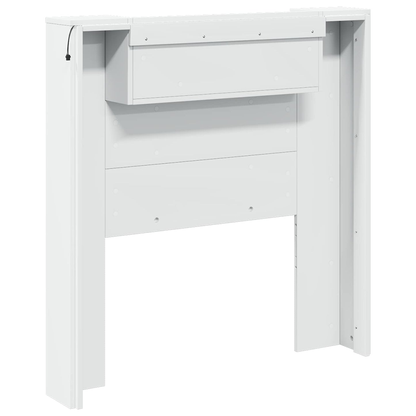 Headboard White Engineered Wood