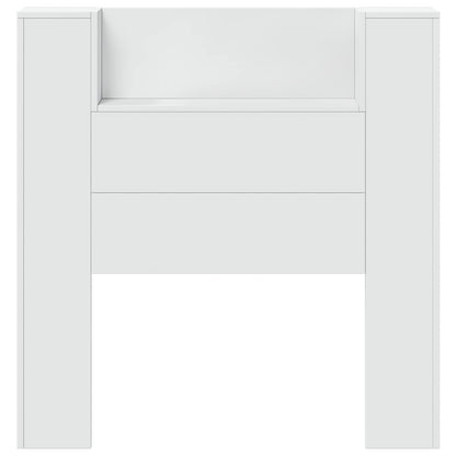 Headboard White Engineered Wood