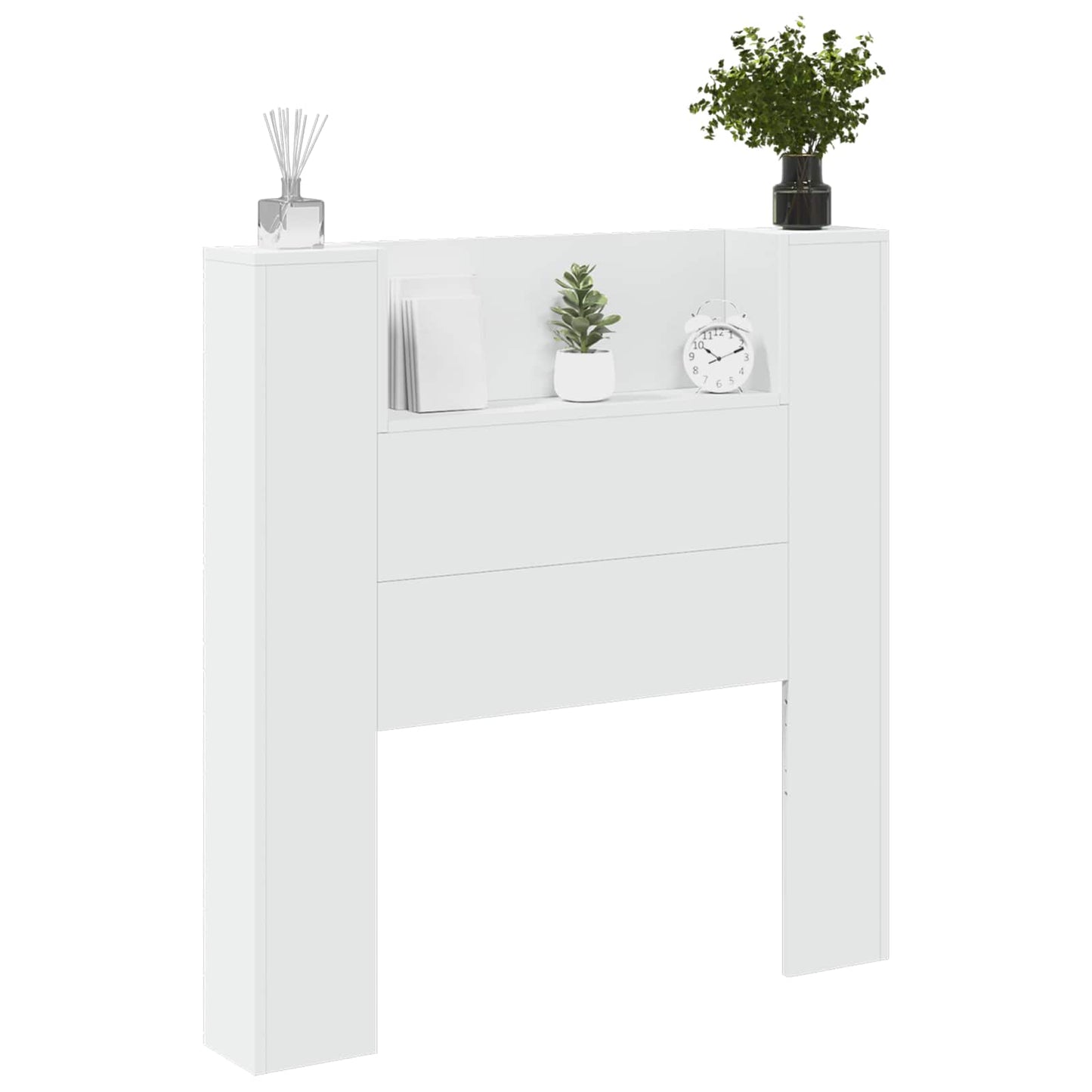 Headboard White Engineered Wood