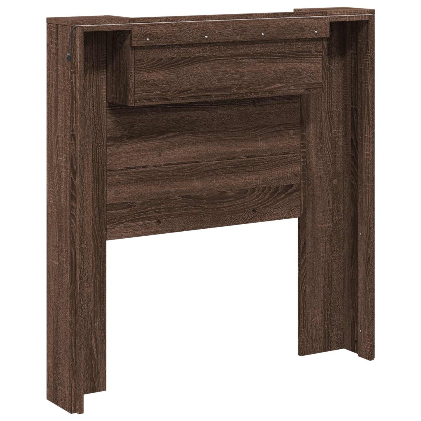 Headboard Brown Oak Engineered Wood