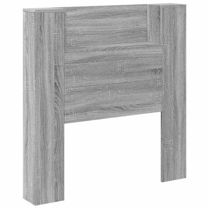 Headboard Grey Sonoma Engineered Wood
