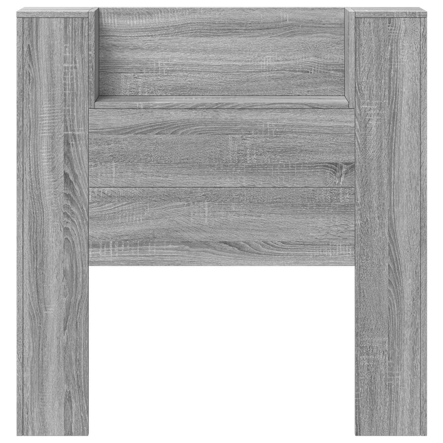 Headboard Grey Sonoma Engineered Wood