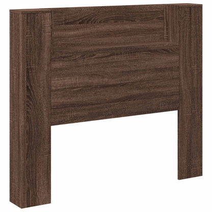 Headboard Brown Oak Engineered Wood