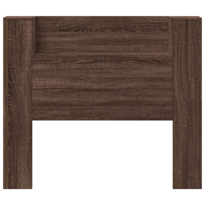 Headboard Brown Oak Engineered Wood