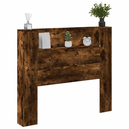 Headboard Smoked Oak Engineered Wood