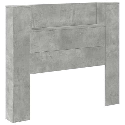Headboard Concrete Grey Engineered Wood