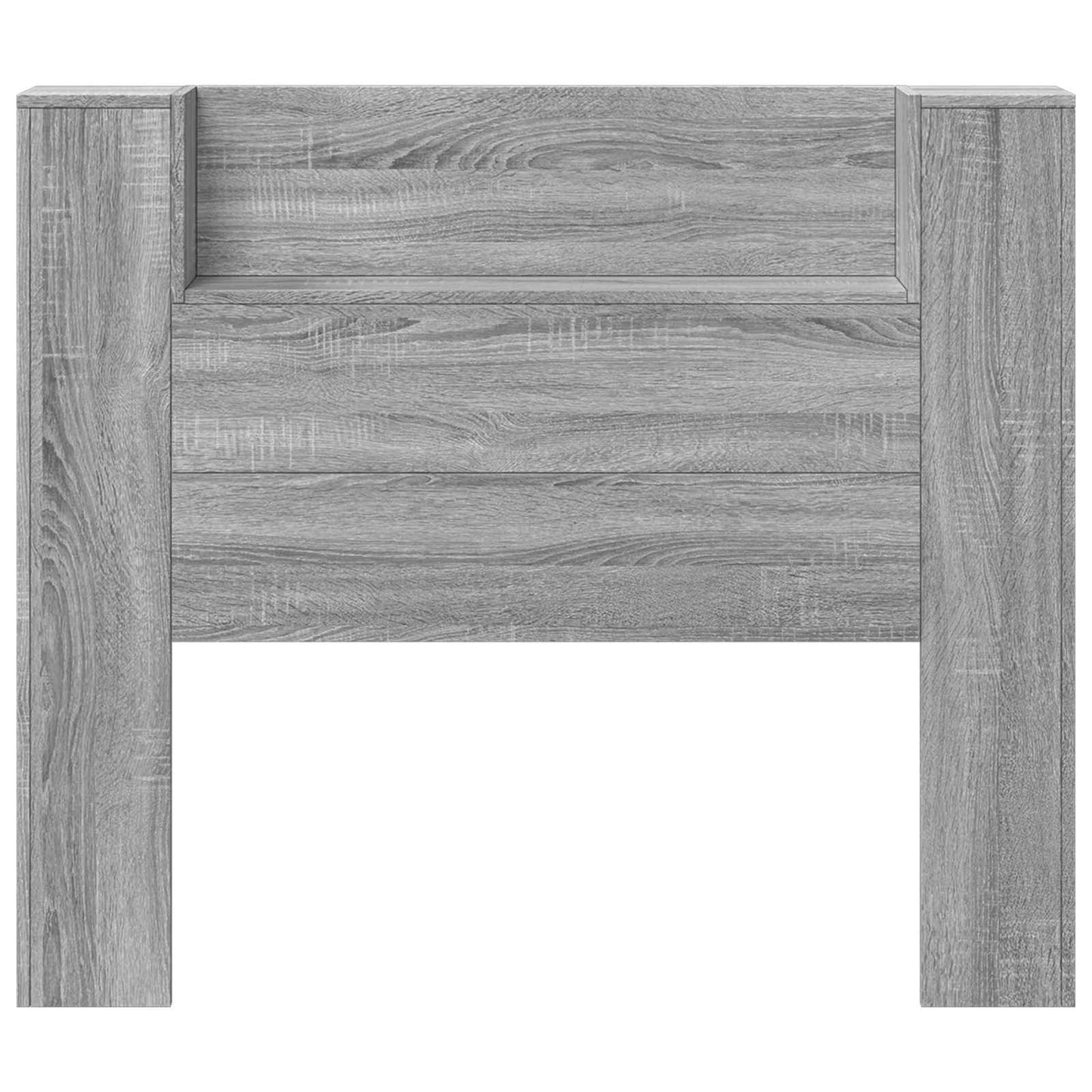 Headboard Grey Sonoma Engineered Wood