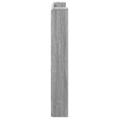 Headboard Grey Sonoma Engineered Wood