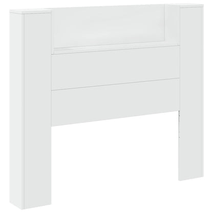 Headboard White Engineered Wood