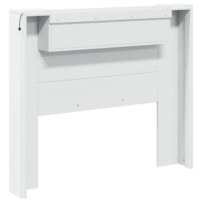 Headboard White Engineered Wood