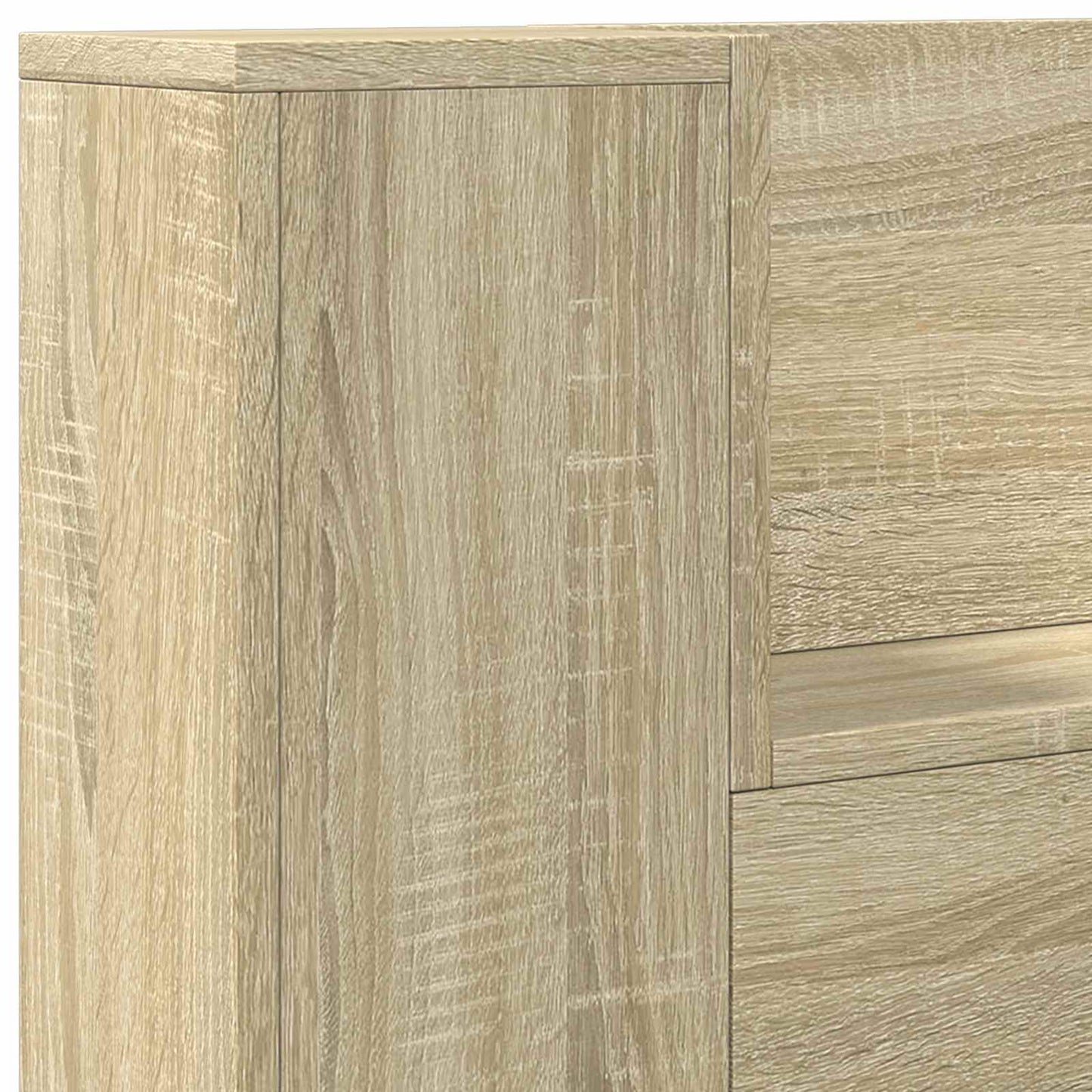 Headboard Sonoma Oak Engineered Wood