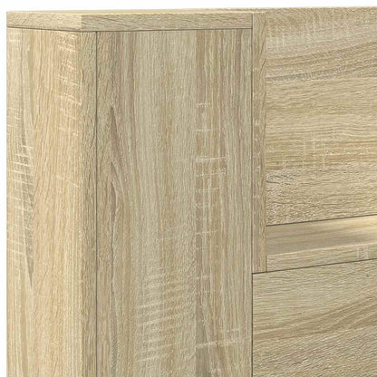 Headboard Sonoma Oak Engineered Wood