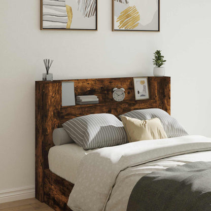 Headboard Smoked Oak Engineered Wood