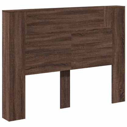 Headboard Brown Oak Engineered Wood