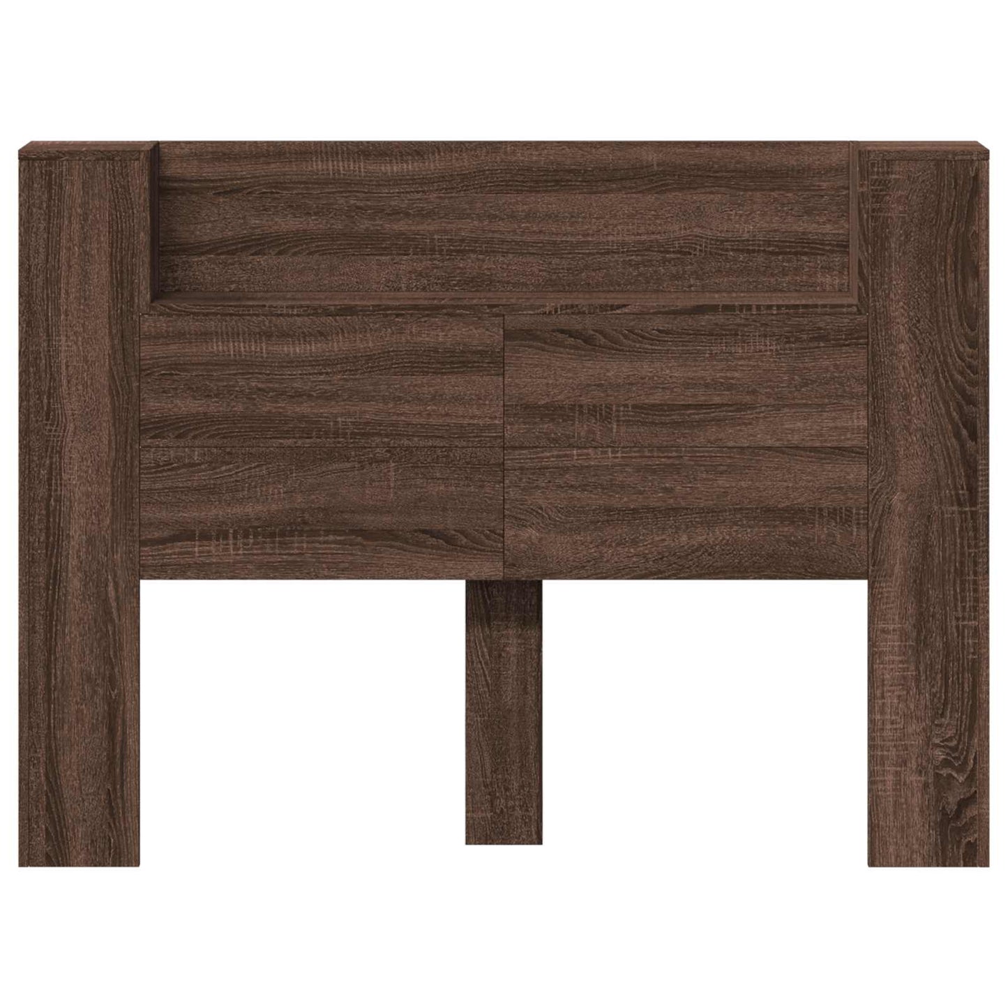 Headboard Brown Oak Engineered Wood
