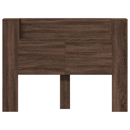 Headboard Brown Oak Engineered Wood