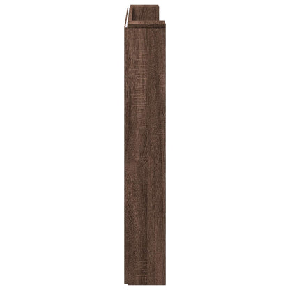 Headboard Brown Oak Engineered Wood