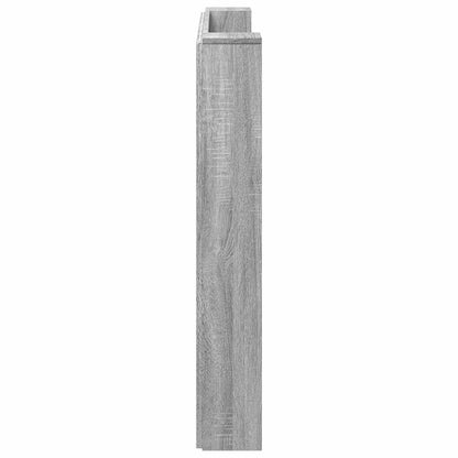 Headboard Grey Sonoma Engineered Wood