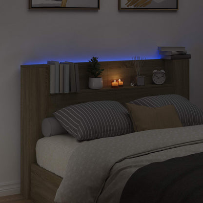 Headboard Sonoma Oak Engineered Wood