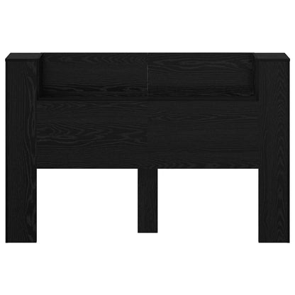 Headboard Black Oak Engineered Wood