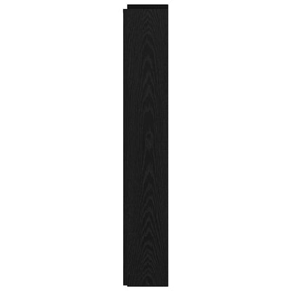 Headboard Black Oak Engineered Wood