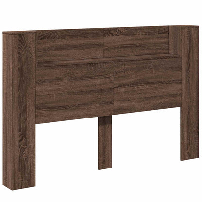 Headboard Brown Oak Engineered Wood