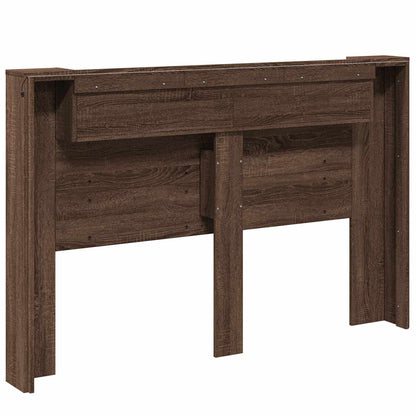 Headboard Brown Oak Engineered Wood