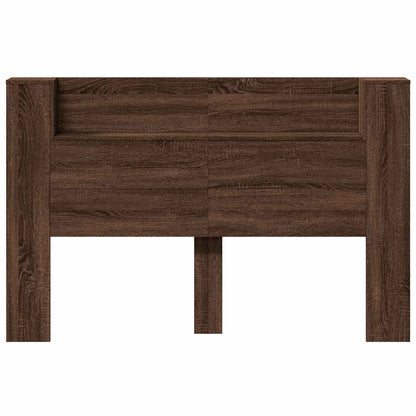Headboard Brown Oak Engineered Wood