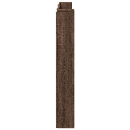 Headboard Brown Oak Engineered Wood