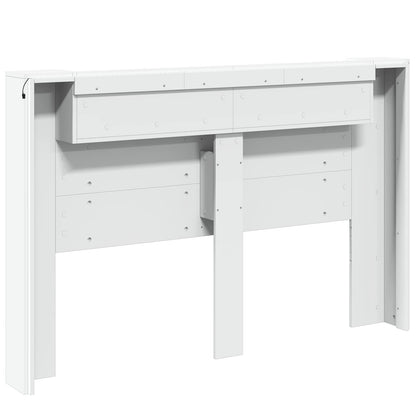 Headboard White Engineered Wood