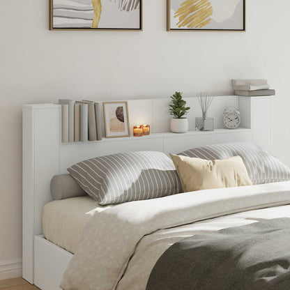 Headboard White Engineered Wood