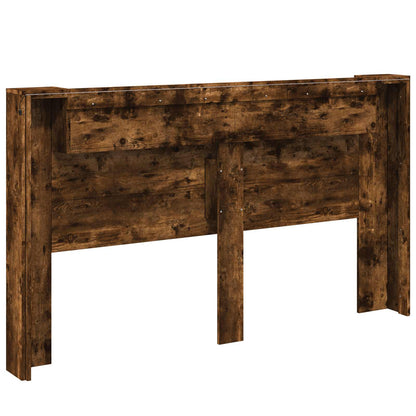 Headboard Smoked Oak Engineered Wood