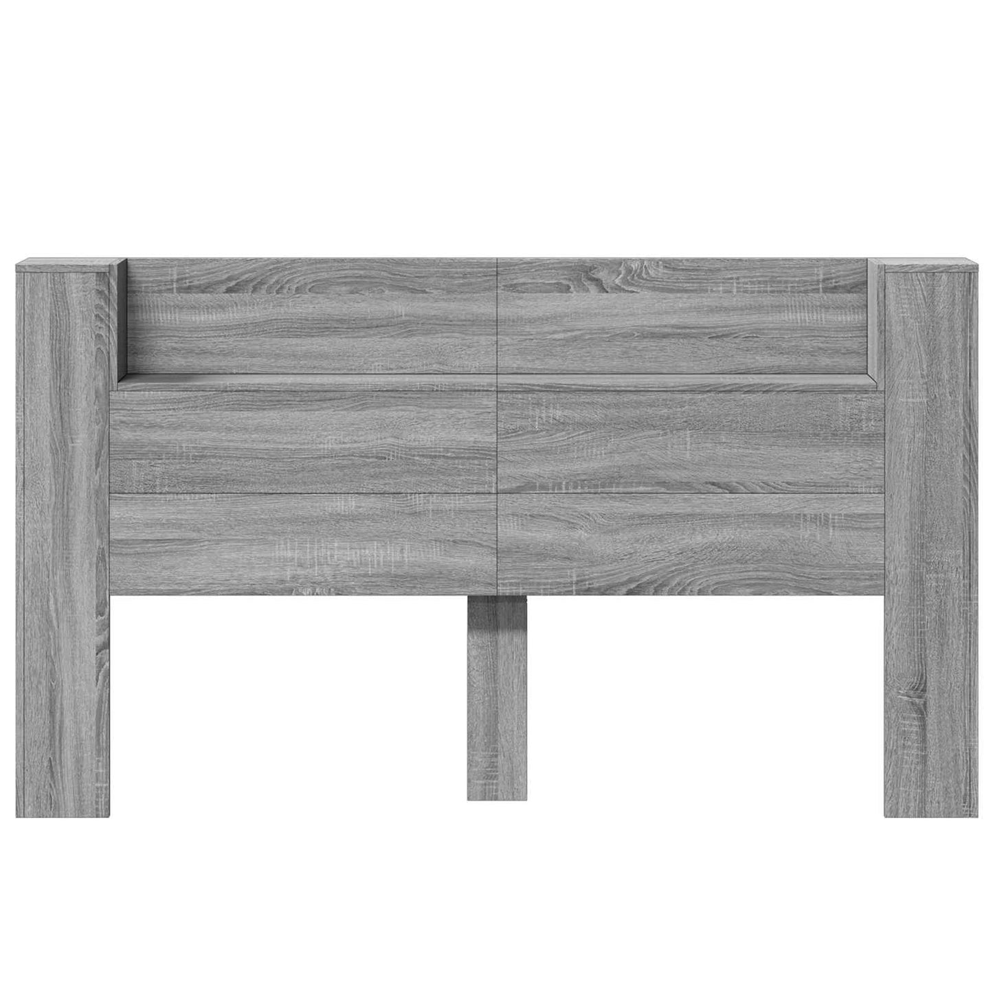 Headboard Grey Sonoma Engineered Wood